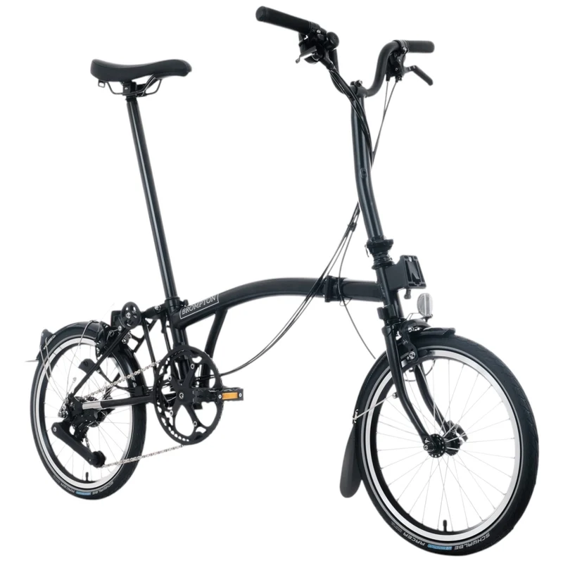 Faltrad Brompton C Line Mid Matt Black 4-Gang