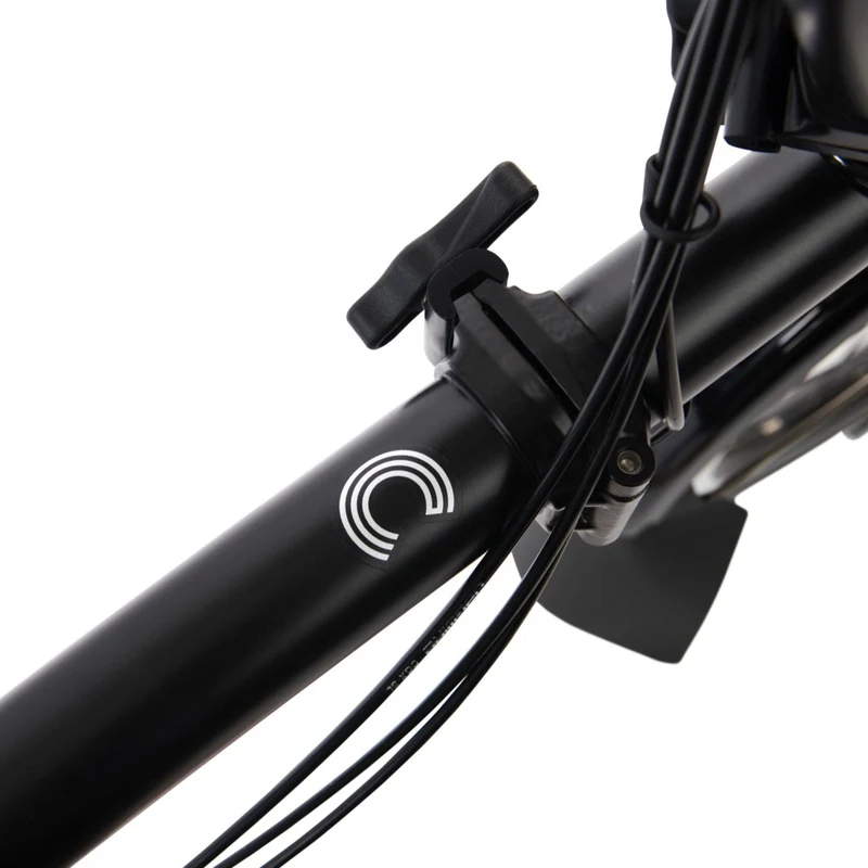 Faltrad Brompton C Line Mid Matt Black 4-Gang