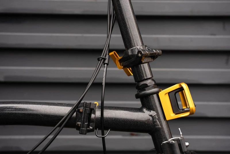 Brompton ColourLab Forged Front Carrier Block Gold