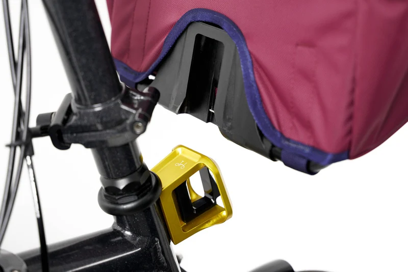 Brompton ColourLab Forged Front Carrier Block Gold