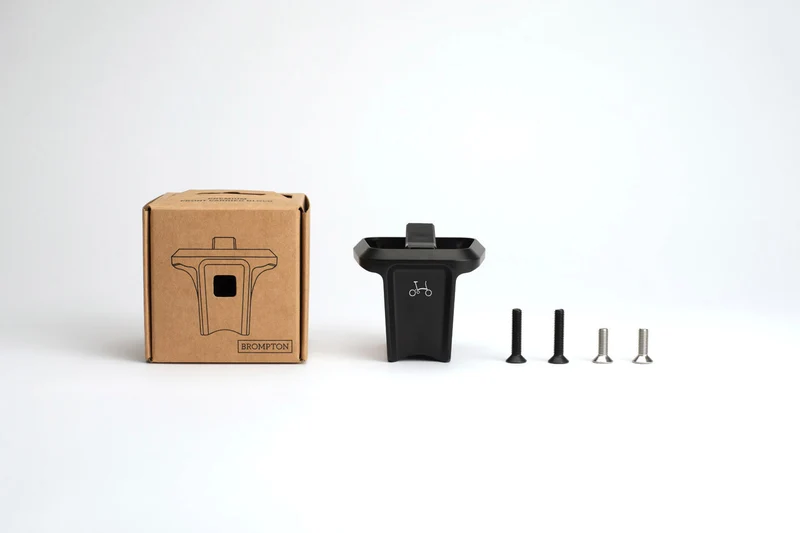 Brompton ColourLab Forged Front Carrier Block Schwarz