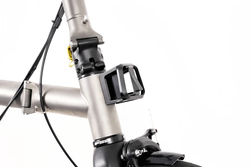 Brompton ColourLab Forged Front Carrier Block Schwarz