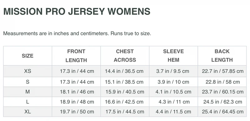 Mission Workshop Women’s Pro Road Jersey Tofu