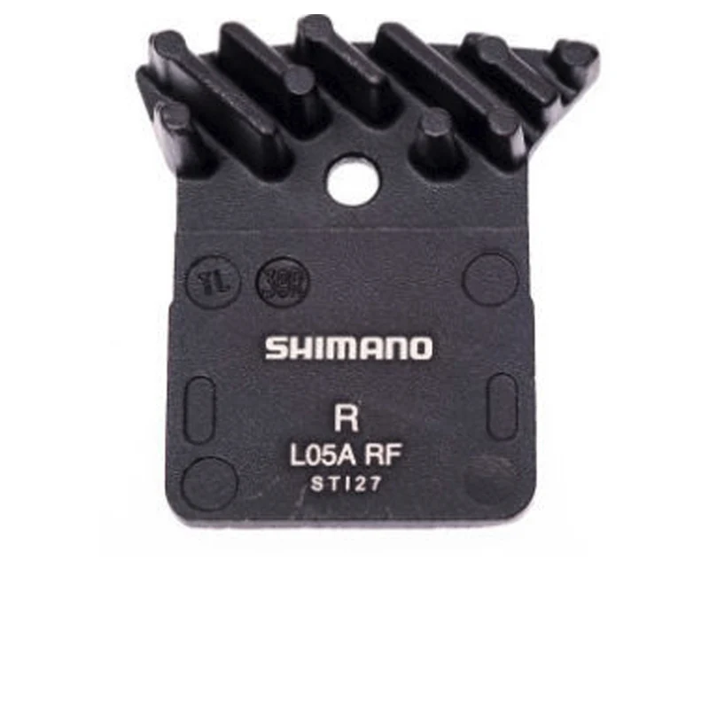 Shimano L05A-RF Bremsbelag Resin mit Kühlrippen für Shimano Road GRX Flat Mount