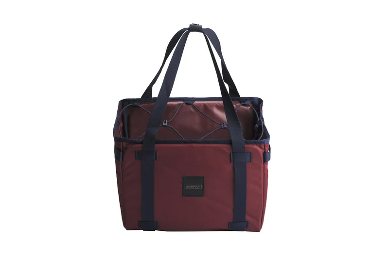 Tasche Brompton Basket Small Plum Red