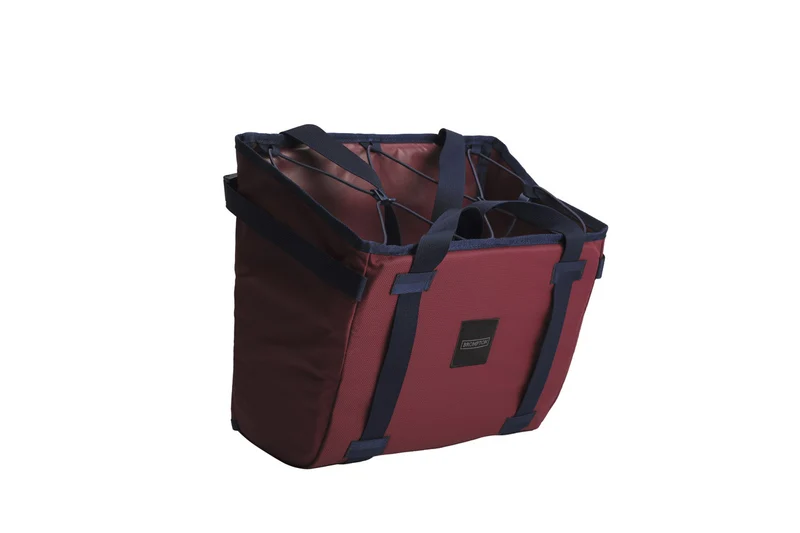 Tasche Brompton Basket Small Plum Red