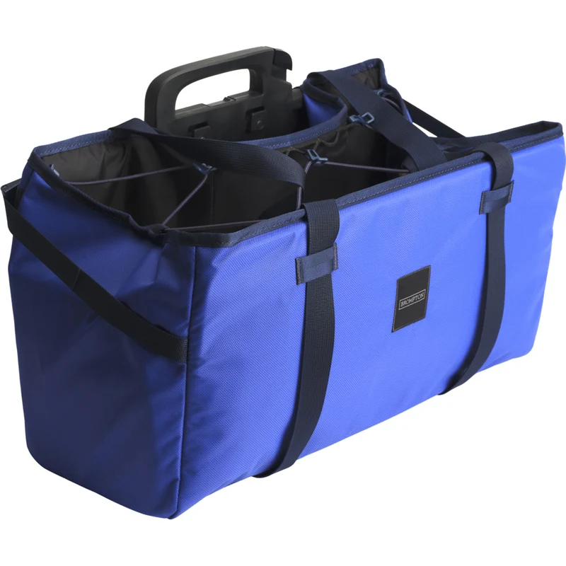 Tasche Brompton Electric Basket Large Blue
