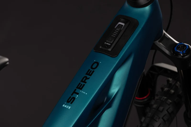 CUBE Stereo Hybrid ONE77 HPC Race 800 metallicpetrol´n´black