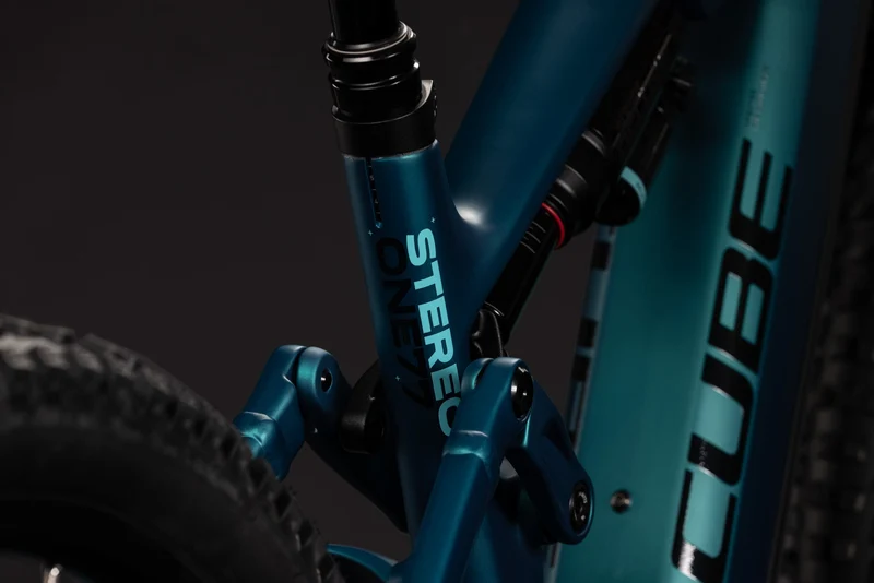 CUBE Stereo Hybrid ONE77 HPC Race 800 metallicpetrol´n´black