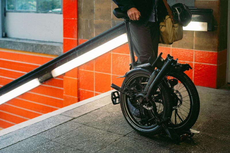 Faltrad Brompton Electric G Line City+ Forest Green