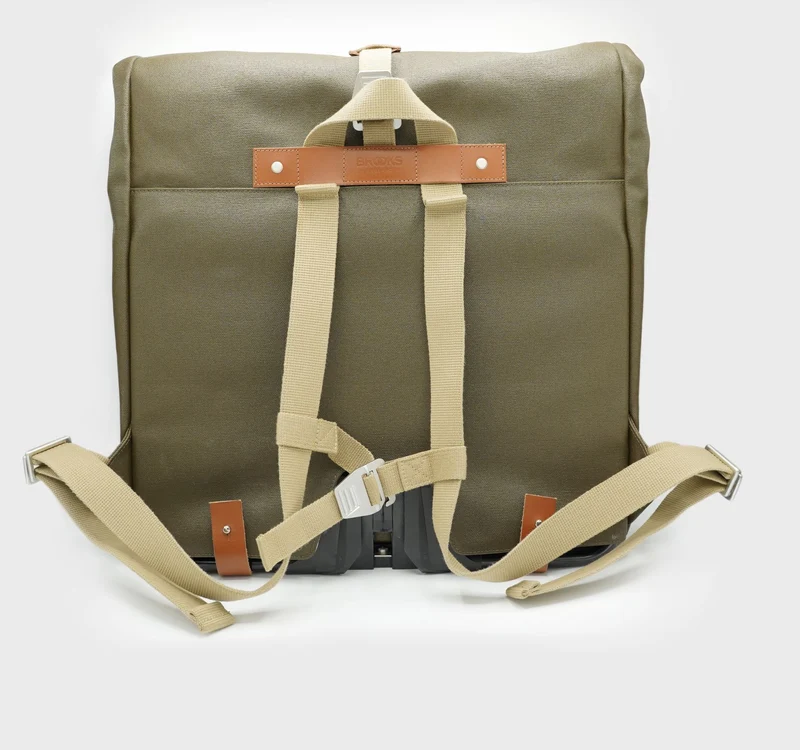 Brooks Pickwick Porter Moss – Fronttasche für Brompton