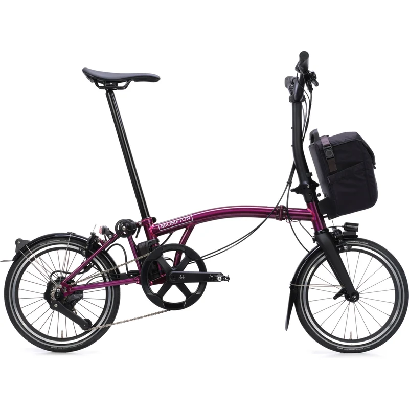 Faltrad Brompton Electric P Line Mid Amethyst Lacquer