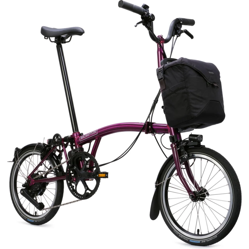 Faltrad Brompton Electric C Line High Amethyst Lacquer