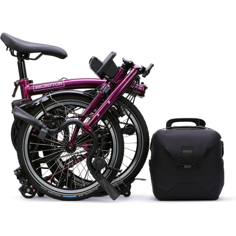 Faltrad Brompton Electric C Line High Amethyst Lacquer