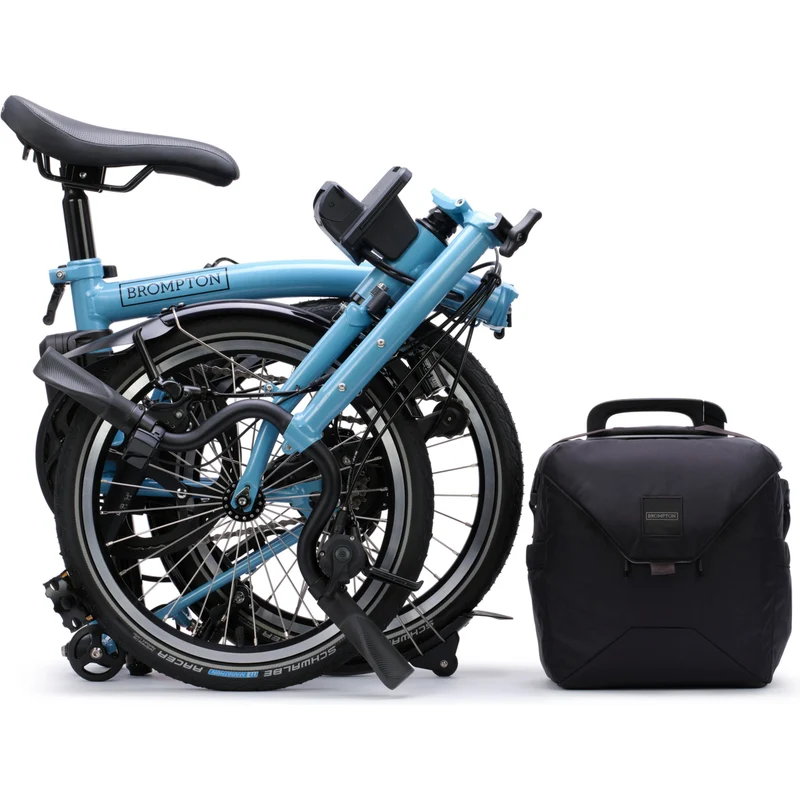Faltrad Brompton Electric C Line Mid Cloud Metallic
