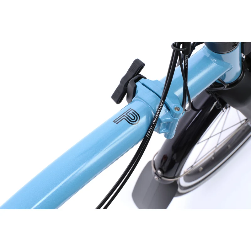 Faltrad Brompton Electric P Line Mid Cloud Metallic