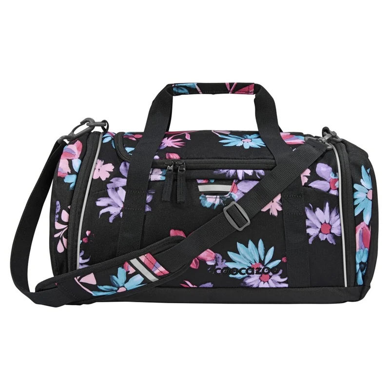 Coocazoo Sporttasche Floral Artnight schwarz 20 Liter