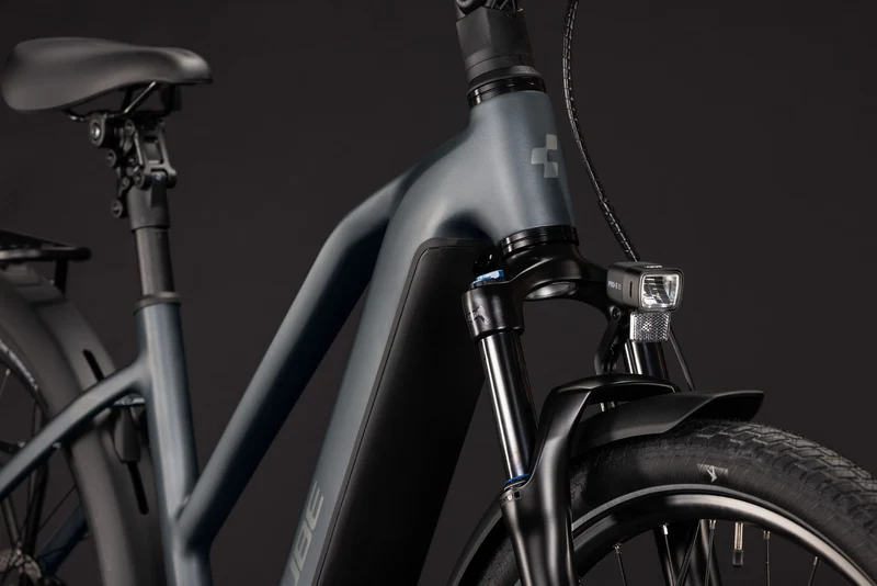 CUBE Touring Hybrid Deluxe SLX 800 slabgrey´n´chrome