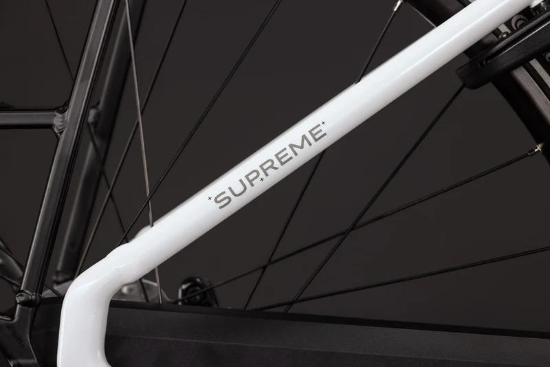 CUBE Supreme RT Hybrid Comfort EX 600 metallicwhite´n´reflex