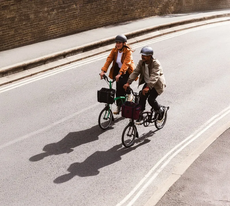 Faltrad Brompton C Line Mid Red Plum 12-Gang