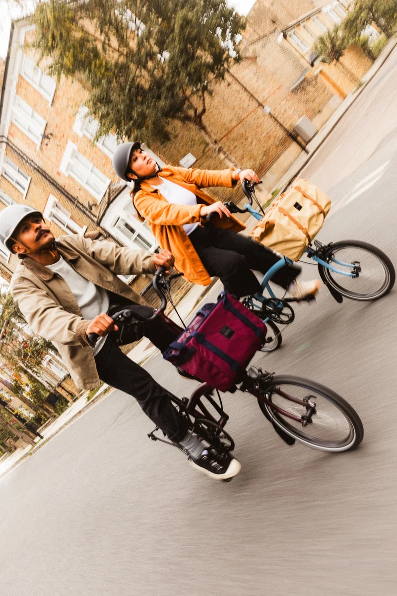 Faltrad Brompton C Line Low Cloud Metallic 12-Gang