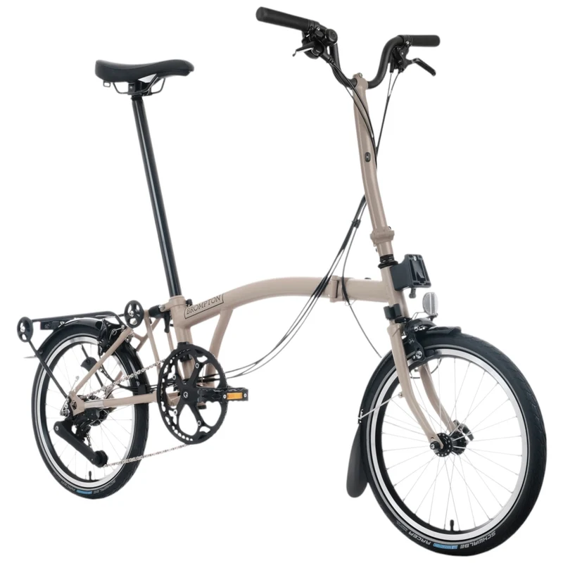Faltrad Brompton C Line High Dune Sand 12-Gang