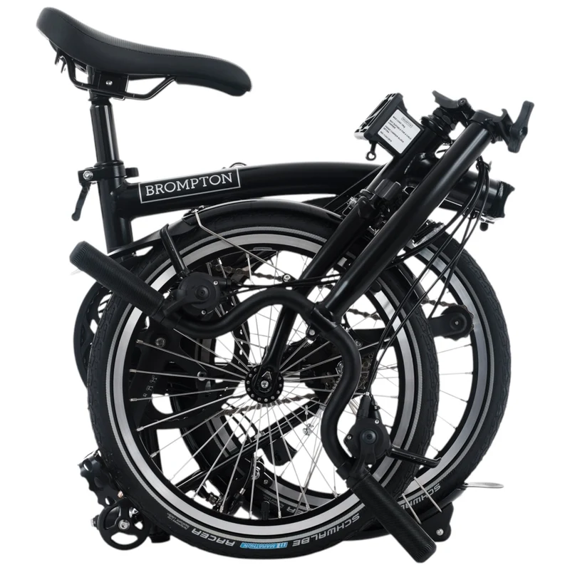 Faltrad Brompton C Line Mid Matt Black 12-Gang
