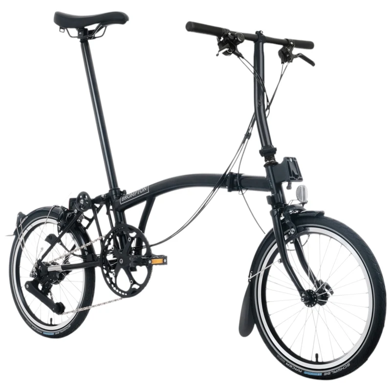 Faltrad Brompton C Line Low Matt Black 12-Gang