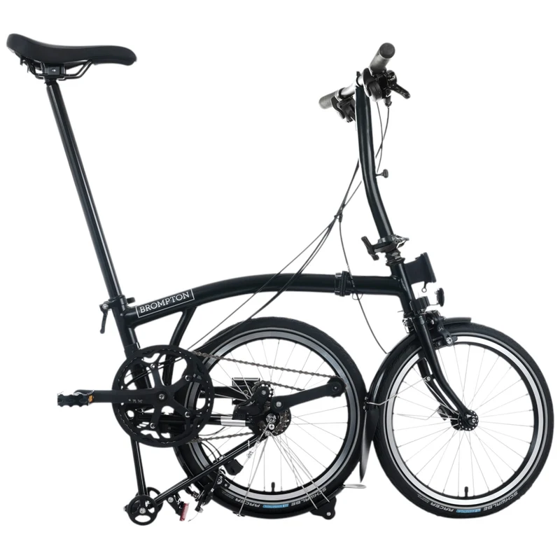 Faltrad Brompton C Line Low Matt Black 12-Gang