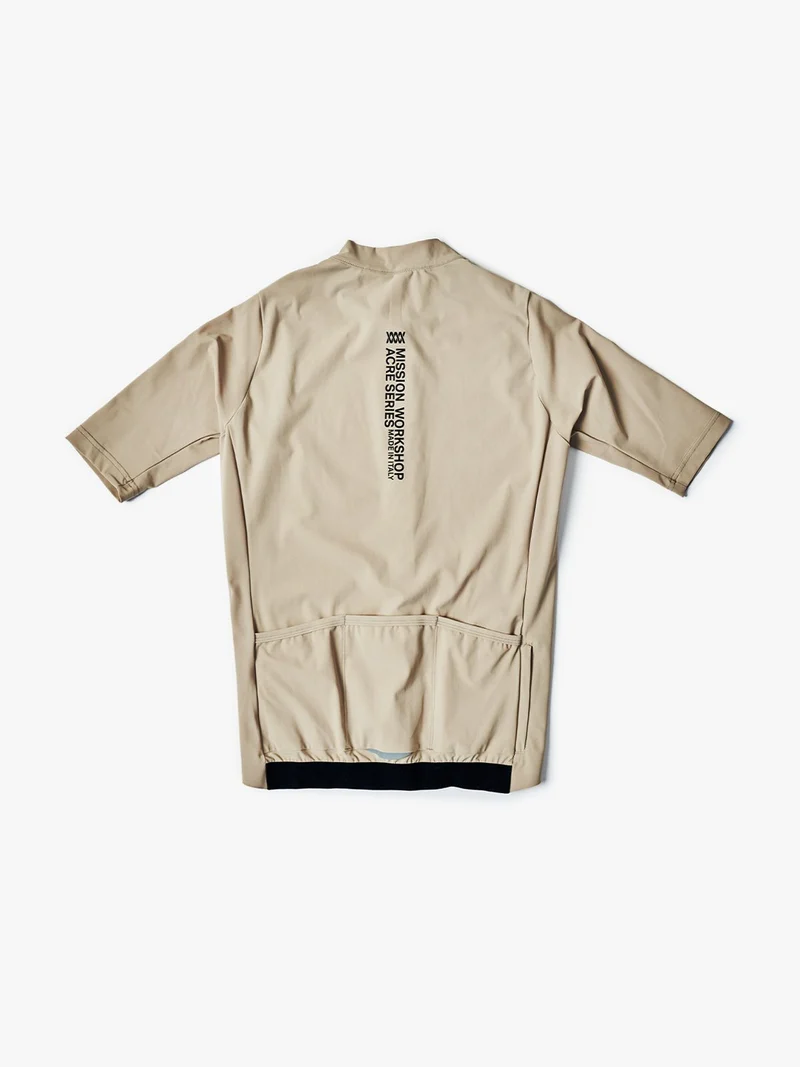 Mission Workshop Men’s Pro Road Jersey Sand