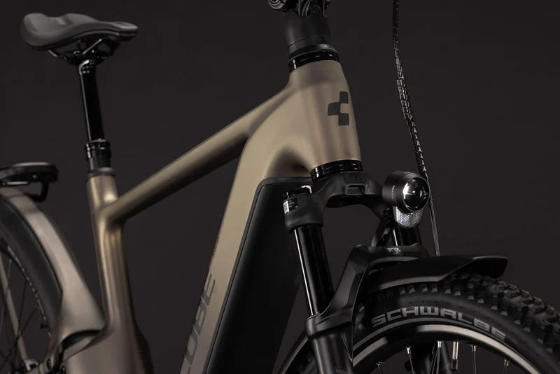 CUBE Nuride Hybrid ONE11 HPC SLX 800 goldenbrown´n´black