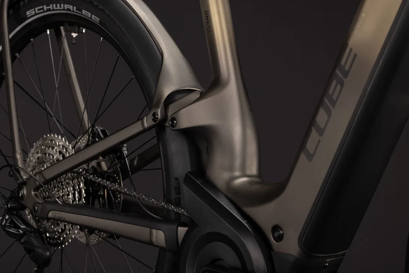 CUBE Nuride Hybrid ONE11 HPC SLX 800 goldenbrown´n´black