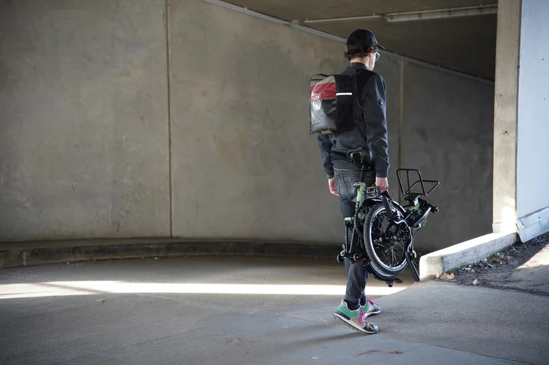 Tragegriff Händel für Brompton Fahrer Berlin