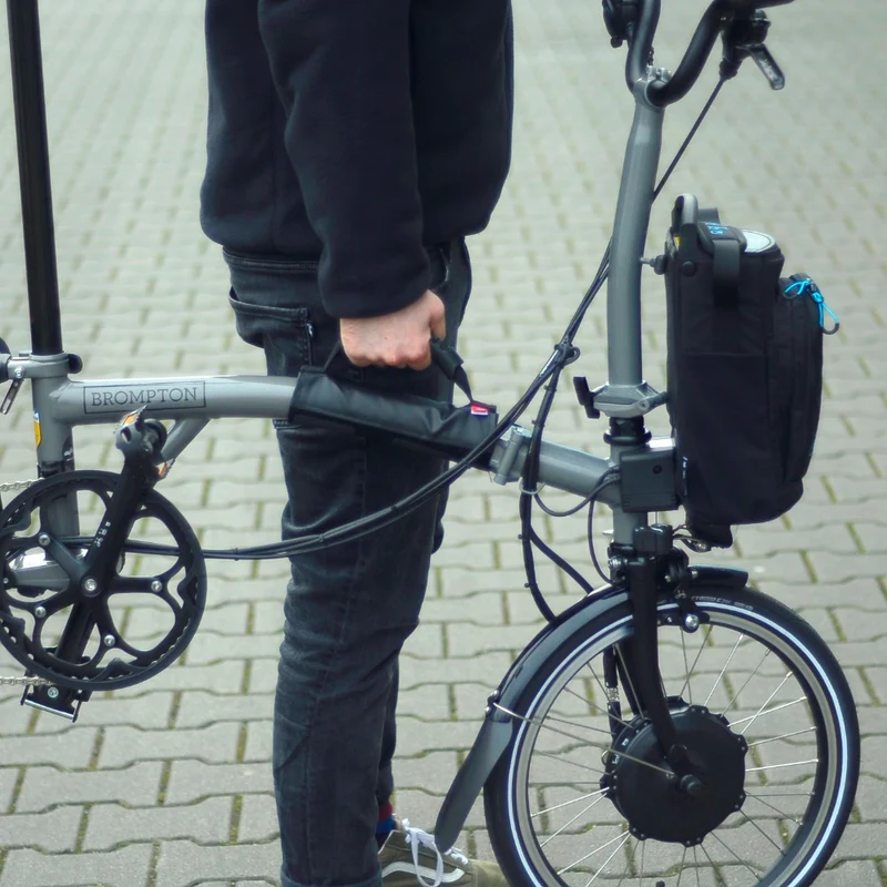 Tragegriff Händel für Brompton Fahrer Berlin