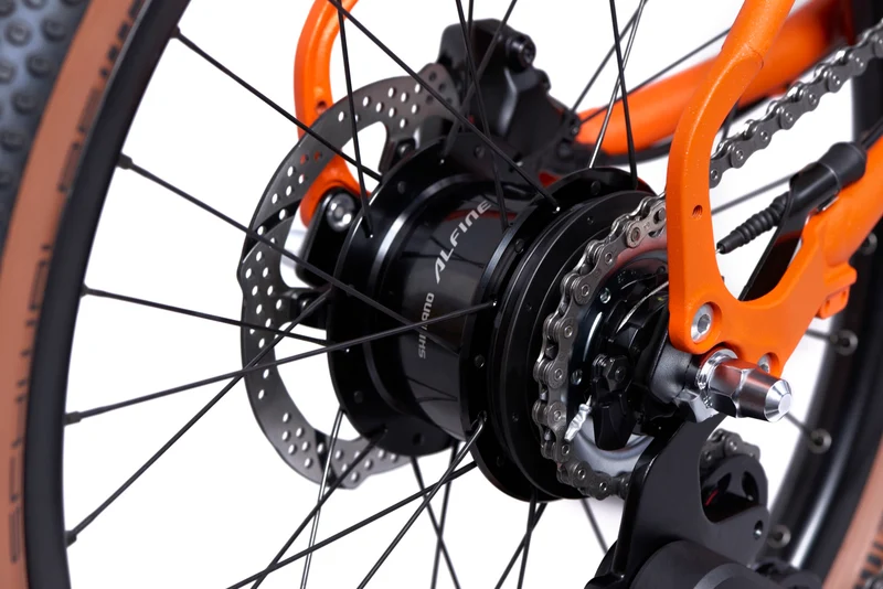 Faltrad Brompton G Line Adventure Orange