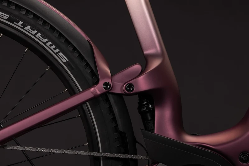 CUBE Nuride Hybrid ONE11 HPC SLX 800 mauve´n´black