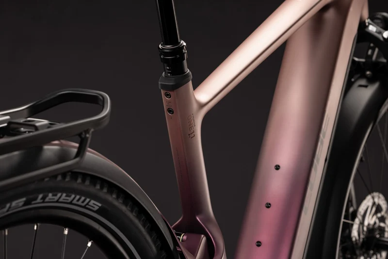 CUBE Nuride Hybrid ONE11 HPC SLX 800 mauve´n´black