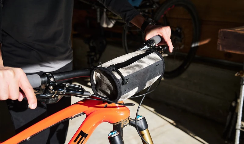 Mission Workshop x ASP Stratus Toro Handlebar Bag Black