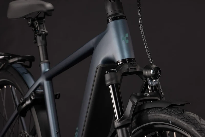 CUBE Kathmandu Hybrid Deluxe SLX 800 mineralblue´n´blue