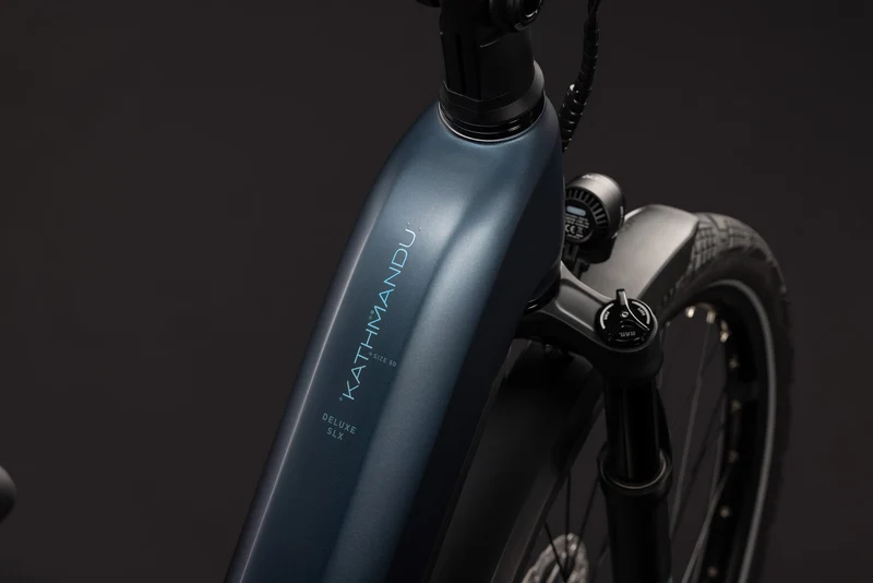 CUBE Kathmandu Hybrid Deluxe SLX 800 mineralblue´n´blue