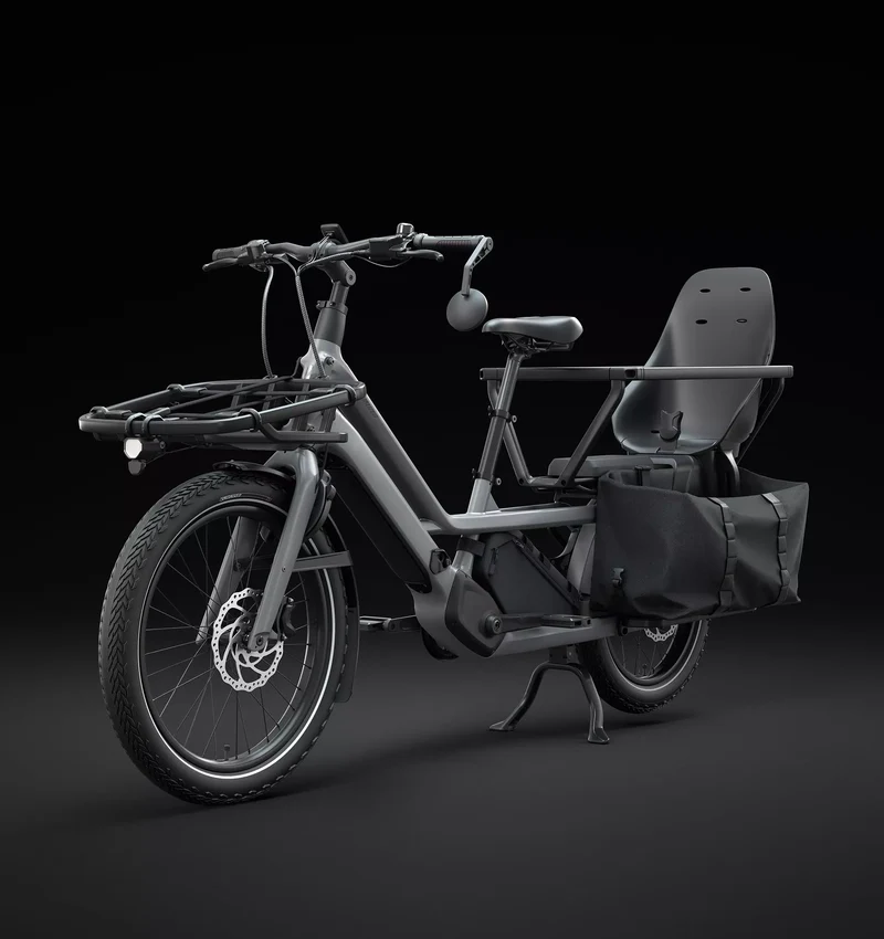 Lastenrad Specialized Porto smoke black
