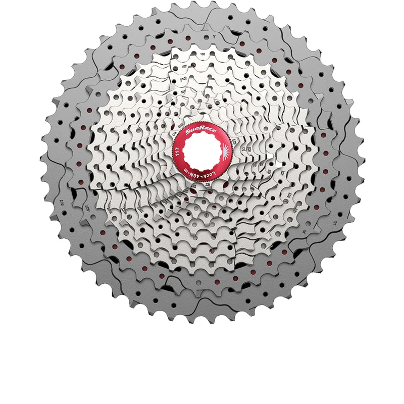 SunRace CSMX80 11-fach Kassette 11-51 metallic silber HG-Spline 512 g