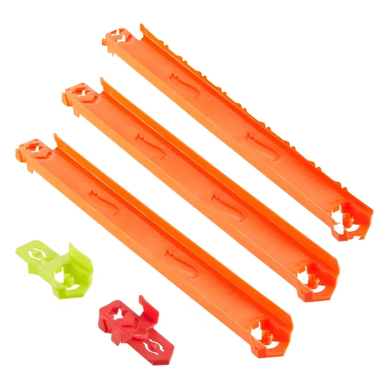 Hot Wheels Track Creator Straight Track Pack ca. 1 Meter mit 2 Adapter