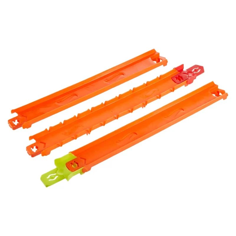 Hot Wheels Track Creator Straight Track Pack ca. 1 Meter mit 2 Adapter