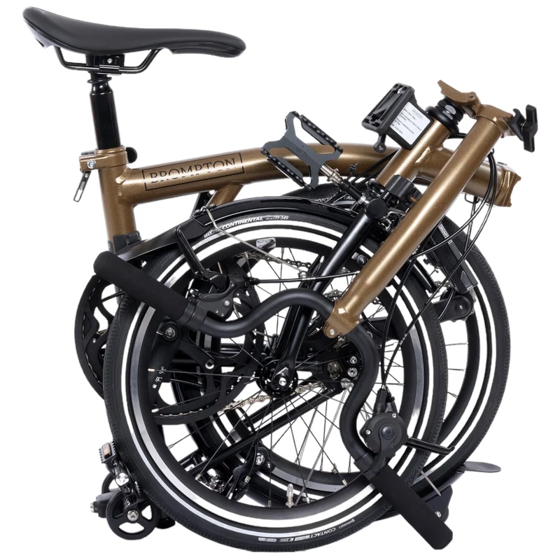 Faltrad Brompton P Line High Bronze Sky 12-Gang