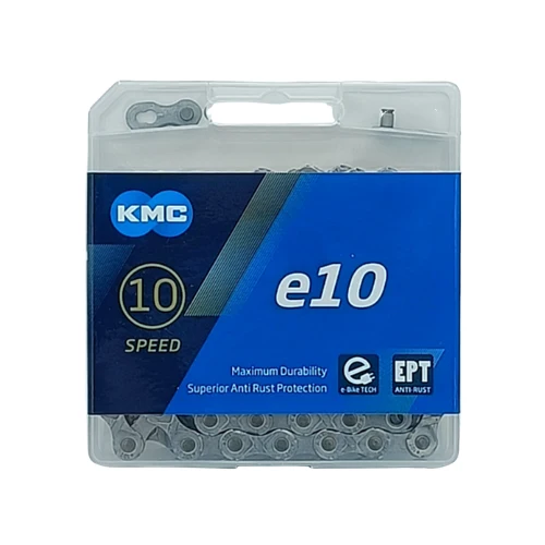 KMC e10 EPT E-Bike Kette 10-fach 136 Glieder silber