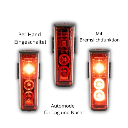Sigma Aura 80 + Blaze Fahrradbeleuchtung Set StVZO