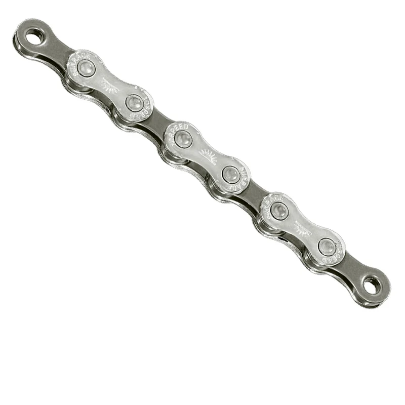 SunRace CN10A Fahrradkette 10-fach 116 Glieder Silber Grau