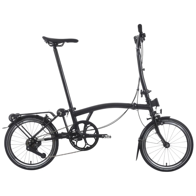 Brompton P Line Urban High Midnight Black 4-Gang
