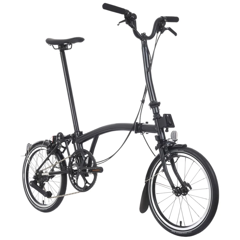 Brompton P Line Urban High Midnight Black 4-Gang